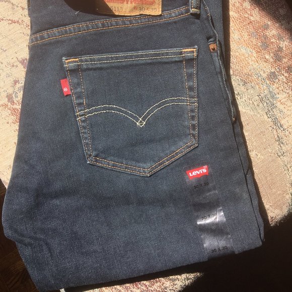 NWT Mens Levis 511 Blue Jeans Size 30 x 30 - Picture 4 of 4